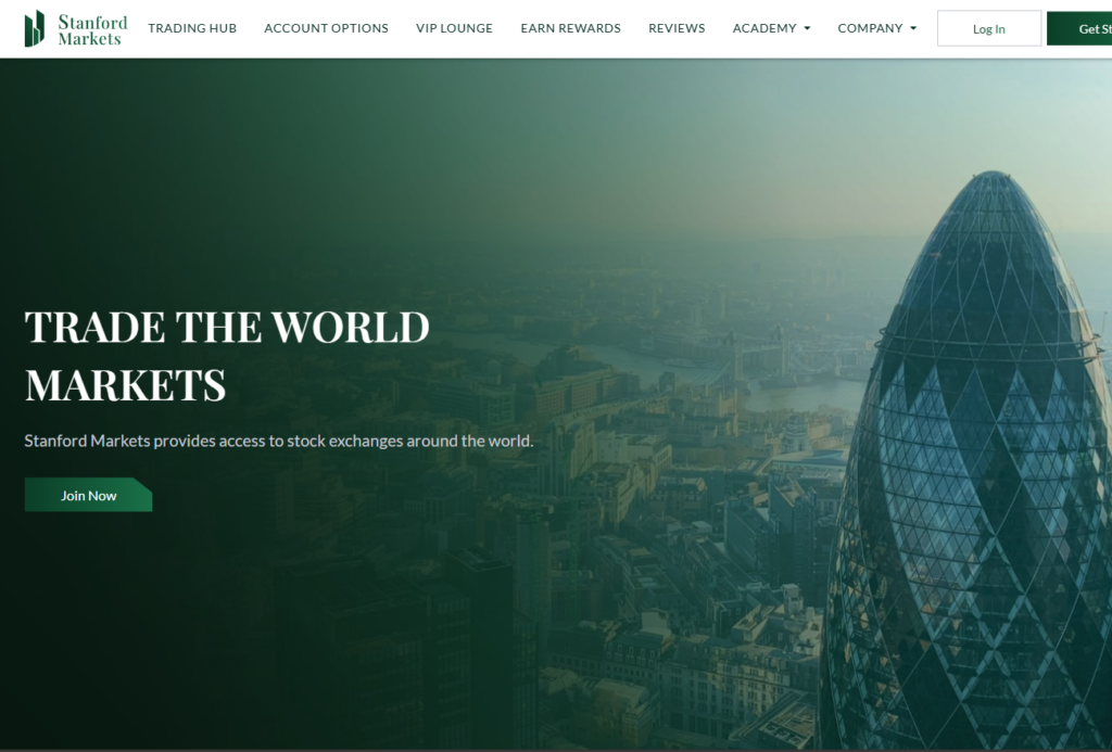 Stanford Markets - website.