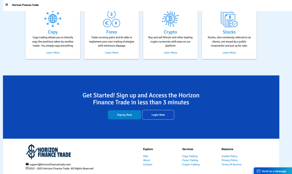 Horizonfinancetrade.com: The illusion of "global finance" and systemic risks