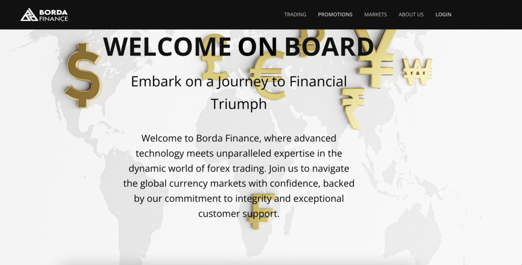 Borda finance - Website