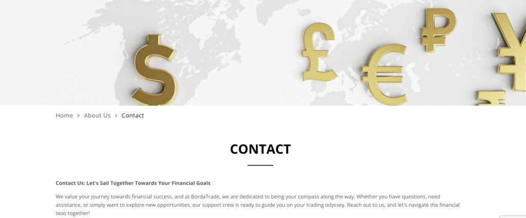 Borda Finance - Contacts