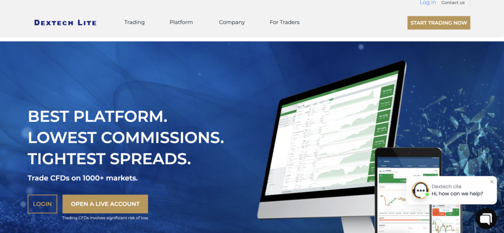 Dextech Lite - Website