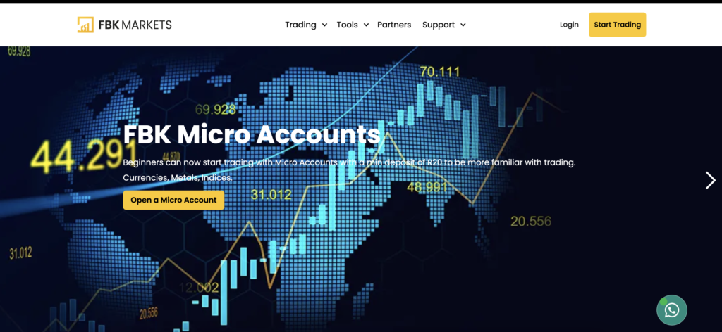 FBK Markets - Website