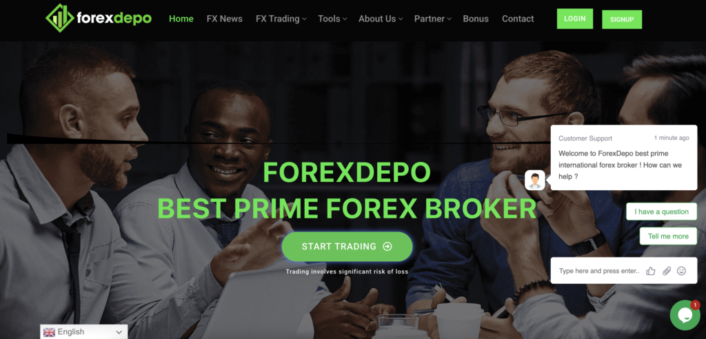 Forexdepo - Website 