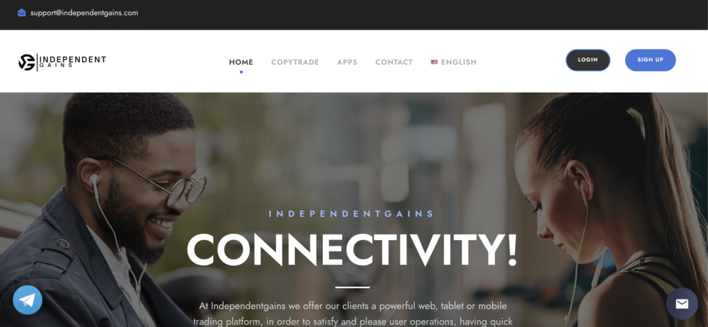 Independentgains - Website