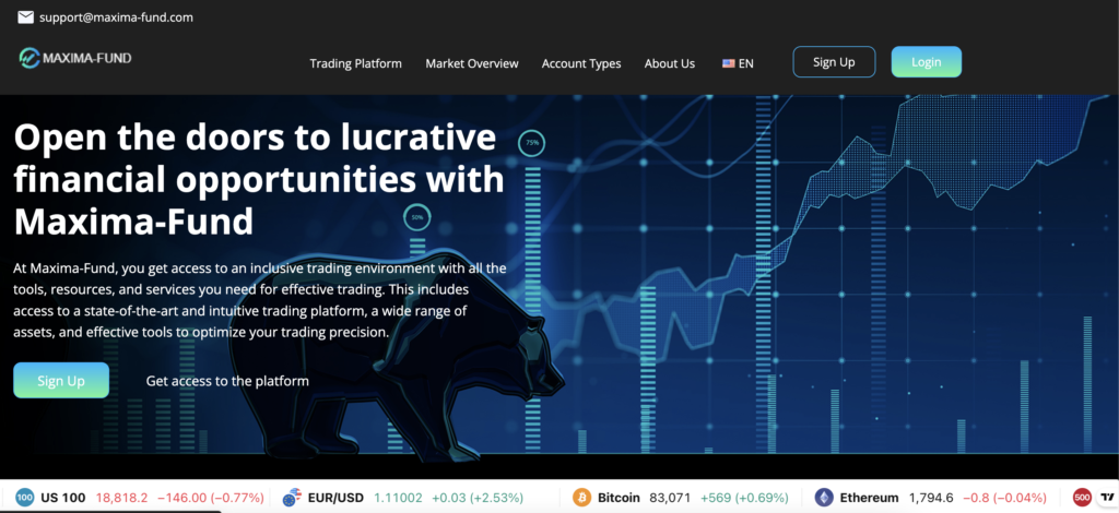 Maxima-Fund - Website