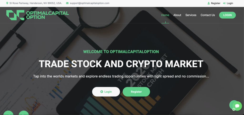 OptimalCapitalOption - Website