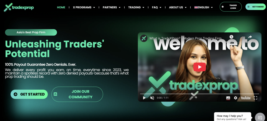 TradeXProp - Website