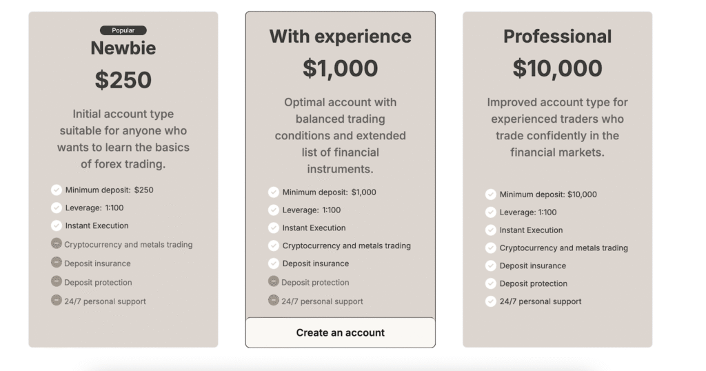 Account Types
