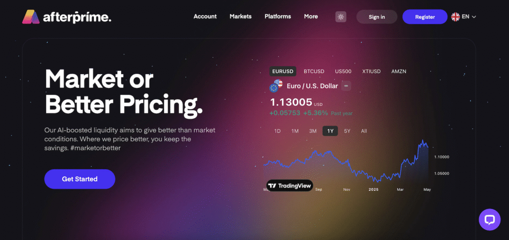Afterprime - Website