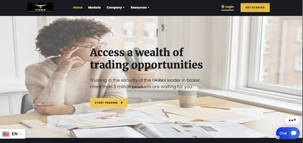 Coda Global Innovation Market - Website