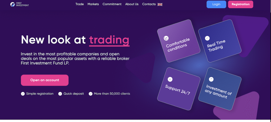 First Investment Fund LP - Website