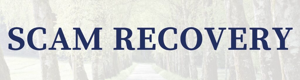 Scam recovery