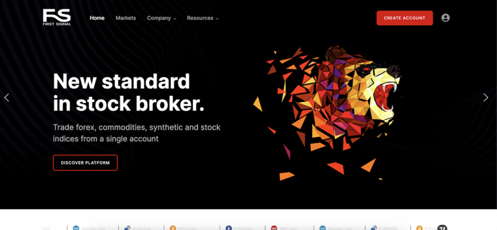 FirstSignal - Website