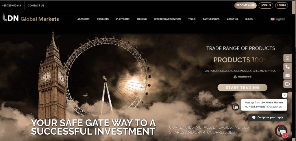 LDN Global Markets - Website