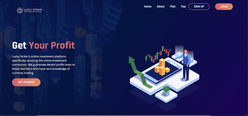 Website - Lucky Strike Trade