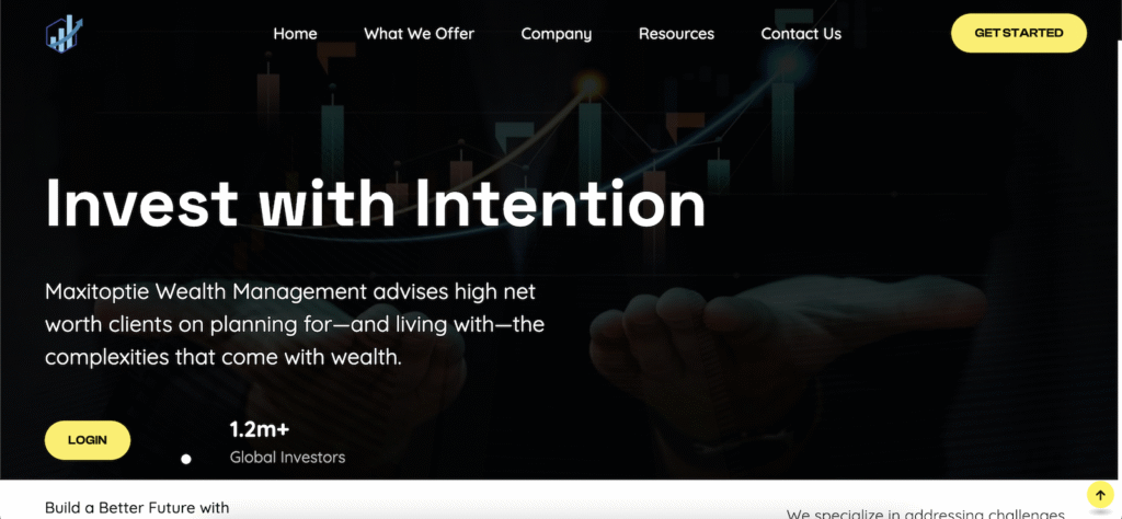 Maxitoptie - Website