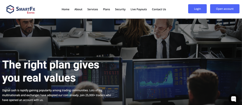 SmartFx Empire - Website