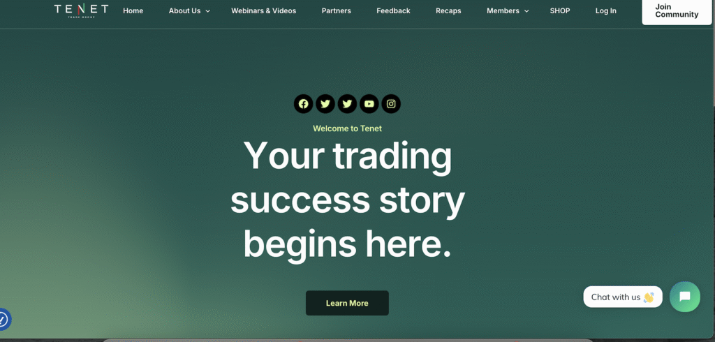 Tenet Trade Group - Website