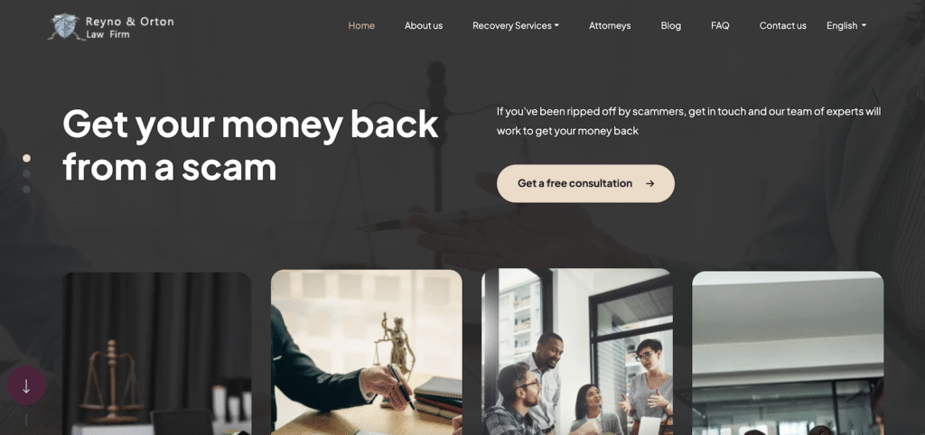 Reyno Orton Law Group - Website