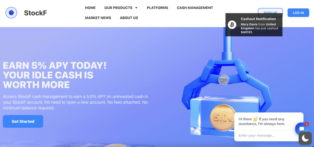 Stockf - Website