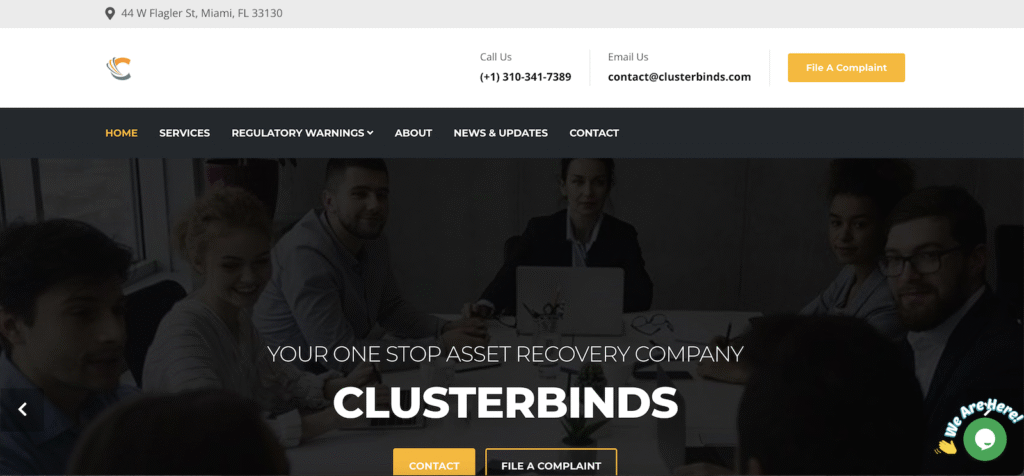 Clusterbinds - Website