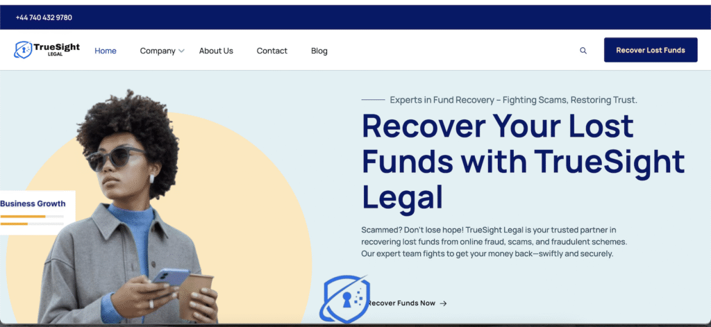 True Sight Legal - Website