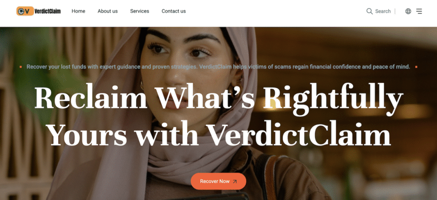 Verdictclaim - Website