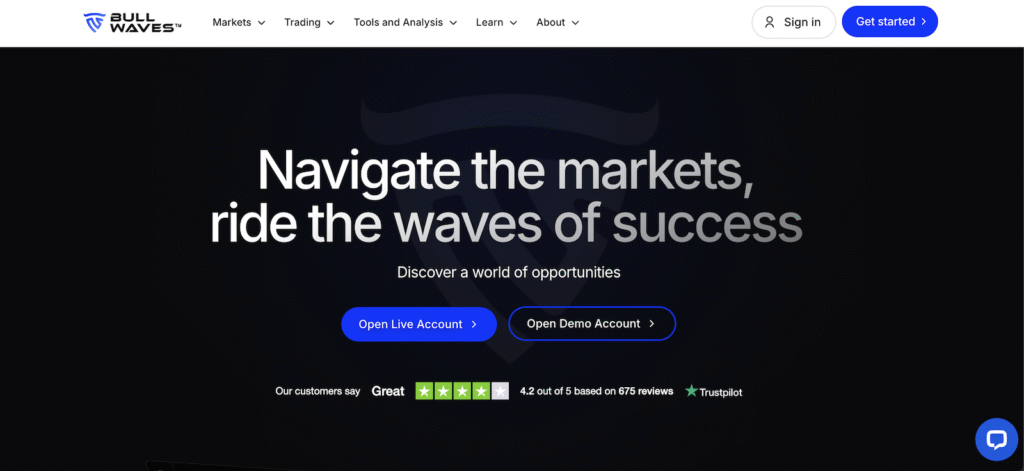 Bullwaves - website