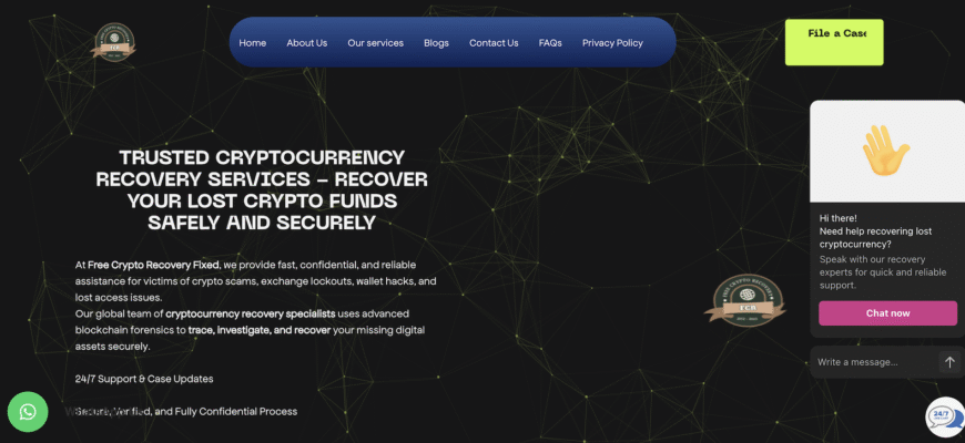 Freecryptorecovery - website