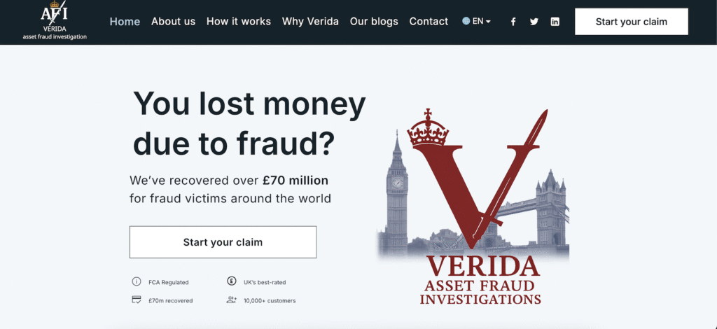 Verida-afi - website