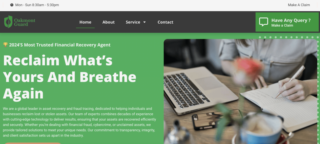 Oakmontguard - website