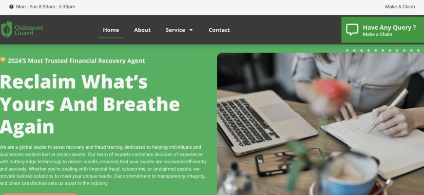 Oakmontguard - website