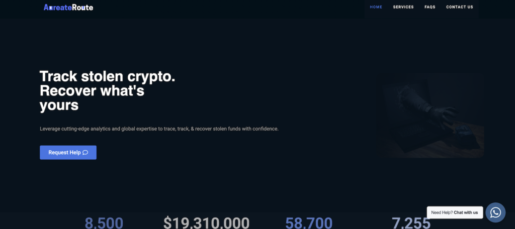 Aureateroute - Website