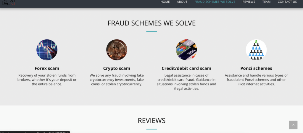 Fraud schemes we solve