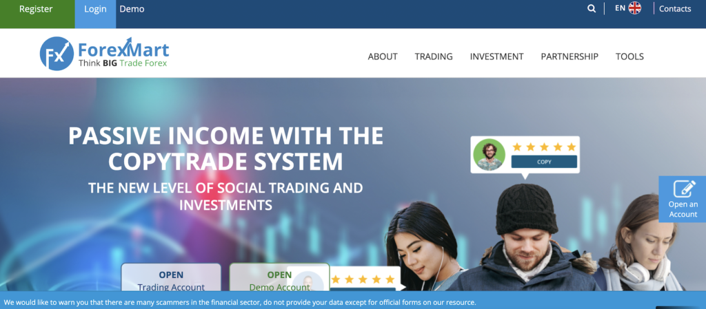 Forexmart - website