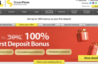 Streamforex - website