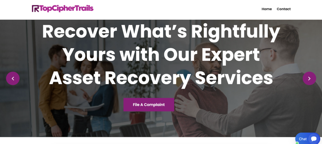 Topciphertrails Review: Website