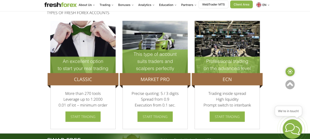 Freshforex Review: Trading Conditions, Features and Experience