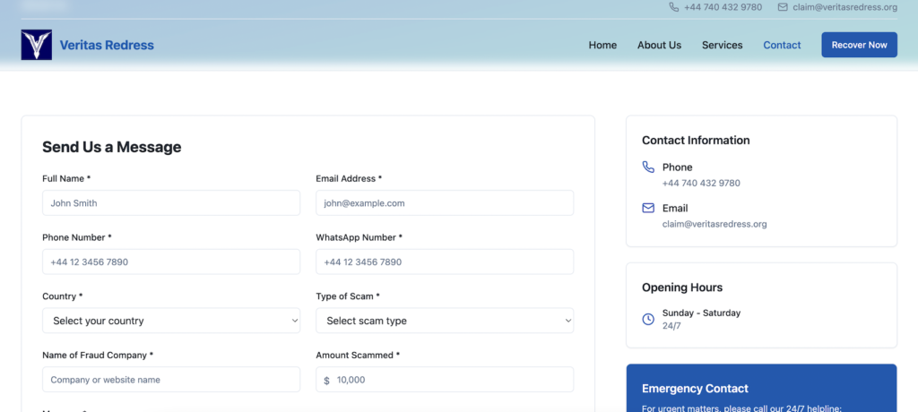Veritasredress Review: About Services and Real Limitations