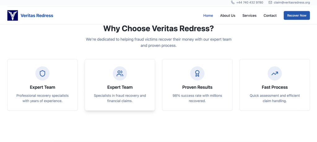 Veritasredress Review: About Services and Real Limitations