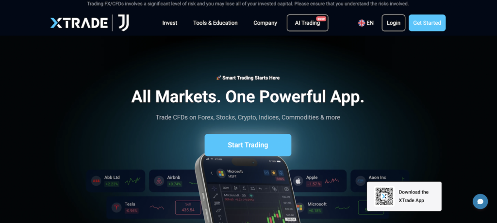 Xtrade Review for Traders Seeking Reliable Brokerage Services