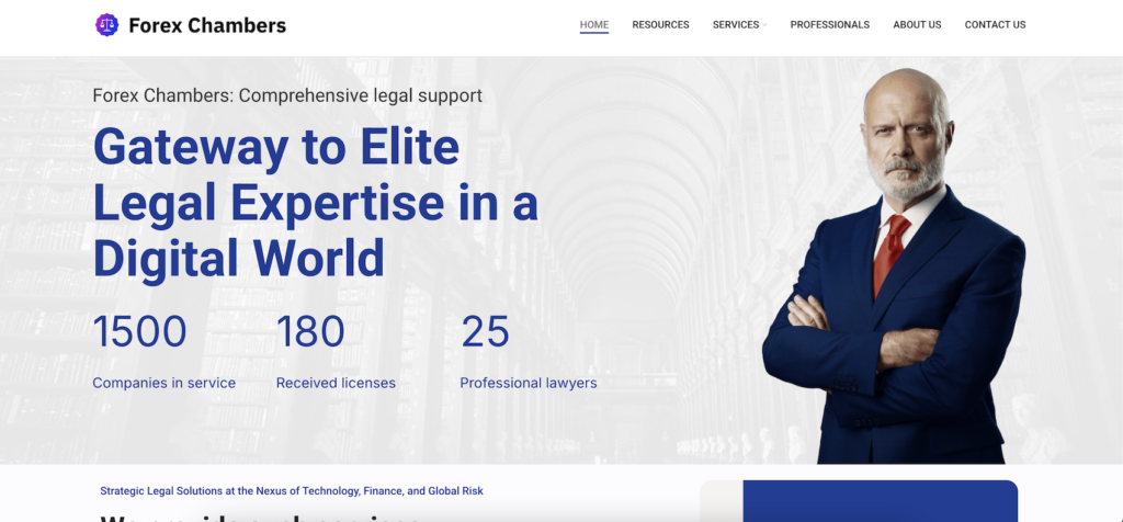Forexchambers.legal Review: A Critical Look at Services and Risks