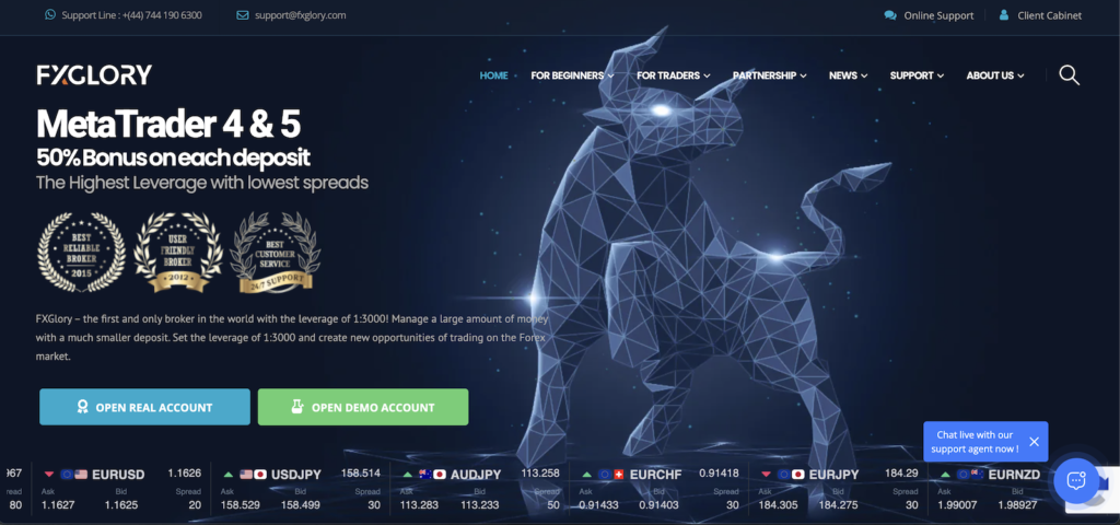 Fxglory Review for Traders Seeking High Leverage Opportunities
